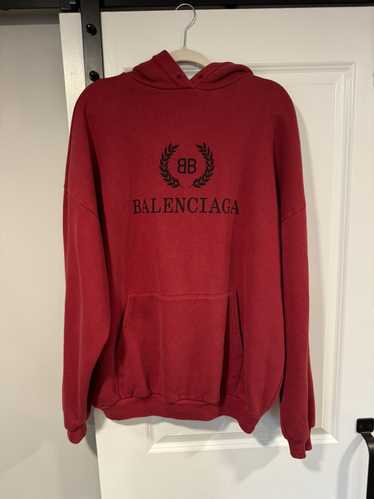 Balenciaga balenciaga BB logo 2018 print hoodie