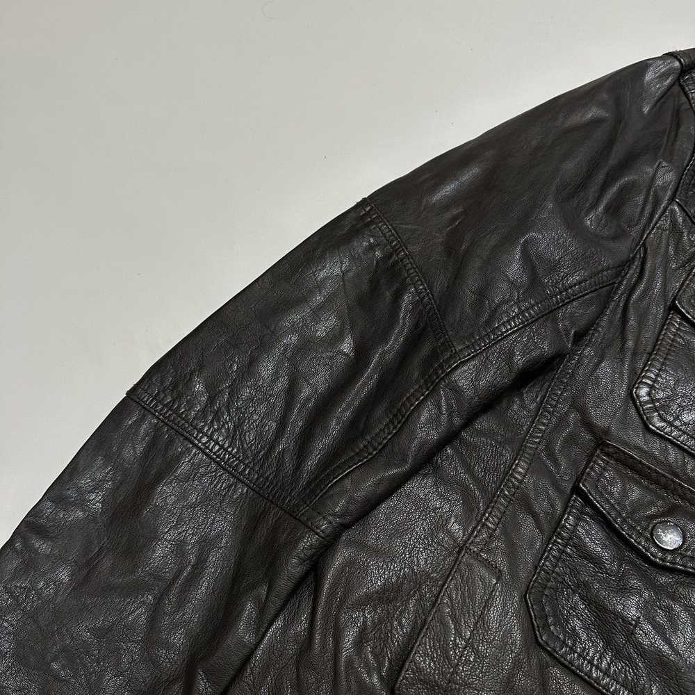 Allsaints × Avant Garde × Leather Jacket Allsaint… - image 5
