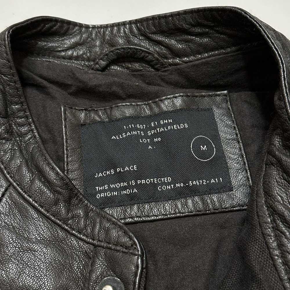 Allsaints × Avant Garde × Leather Jacket Allsaint… - image 9