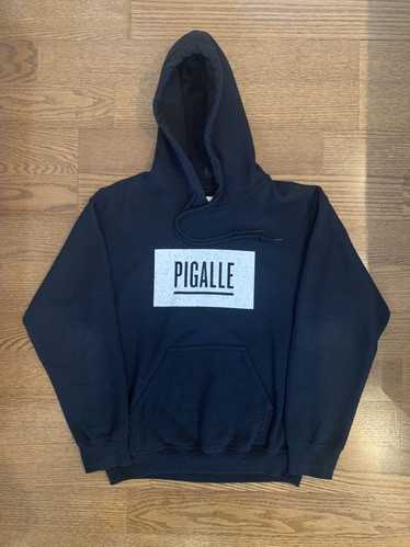 Pigalle Pigalle Paris Box logo hoodie black cotton