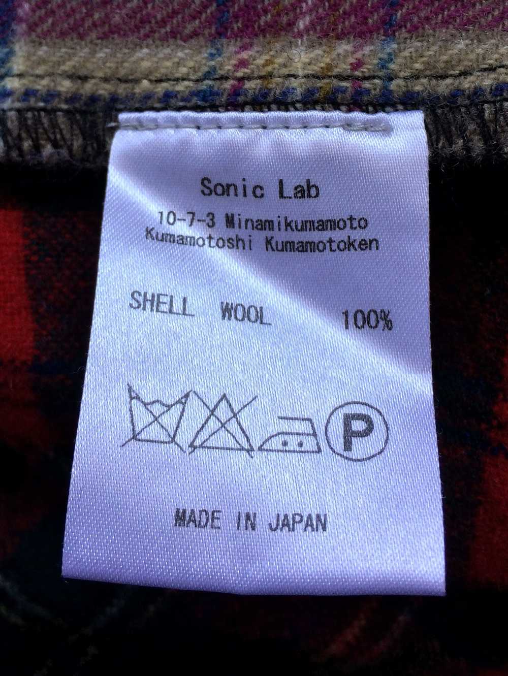 Needles × Sonic Lab Early 7 Cut Rebuild Wool Flan… - image 7