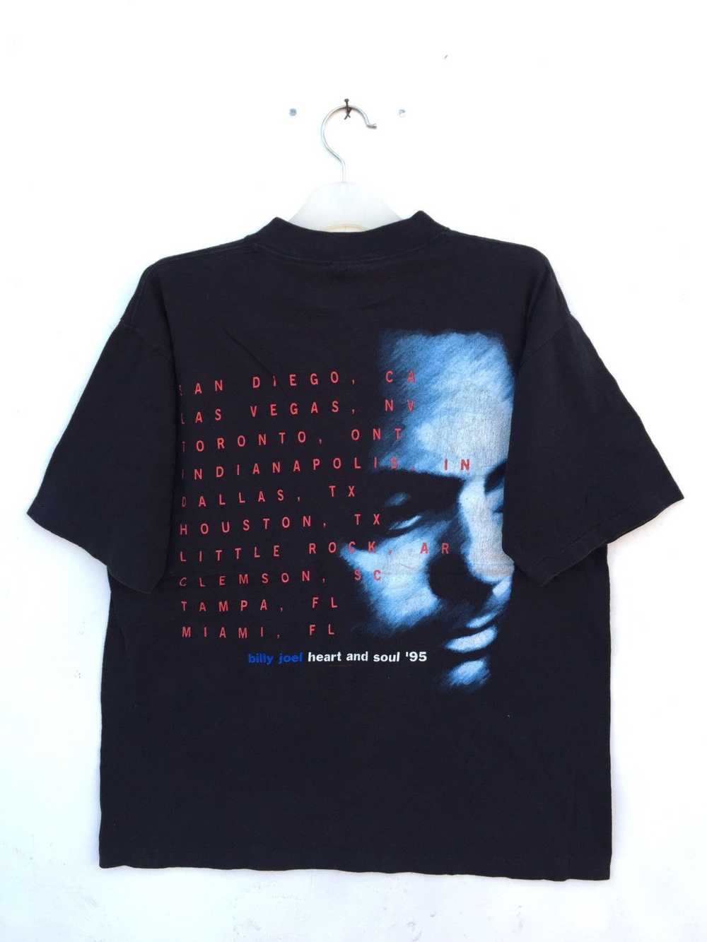 Band Tees × Rap Tees × Vintage Vintage Billy Joel… - image 1