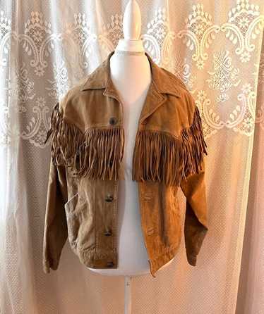 70s western suede jacket - Gem