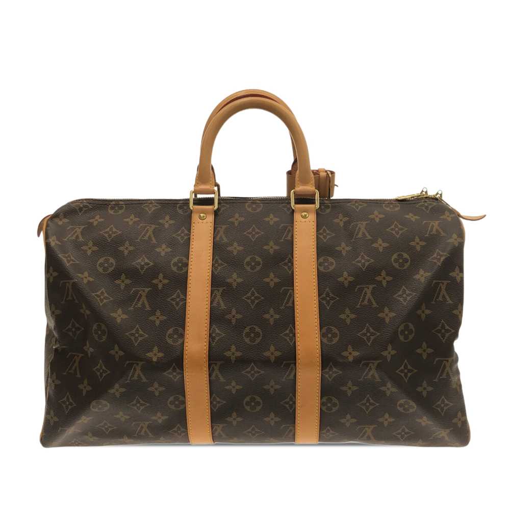 Brown Louis Vuitton Monogram Keepall 45 Travel Bag - image 3