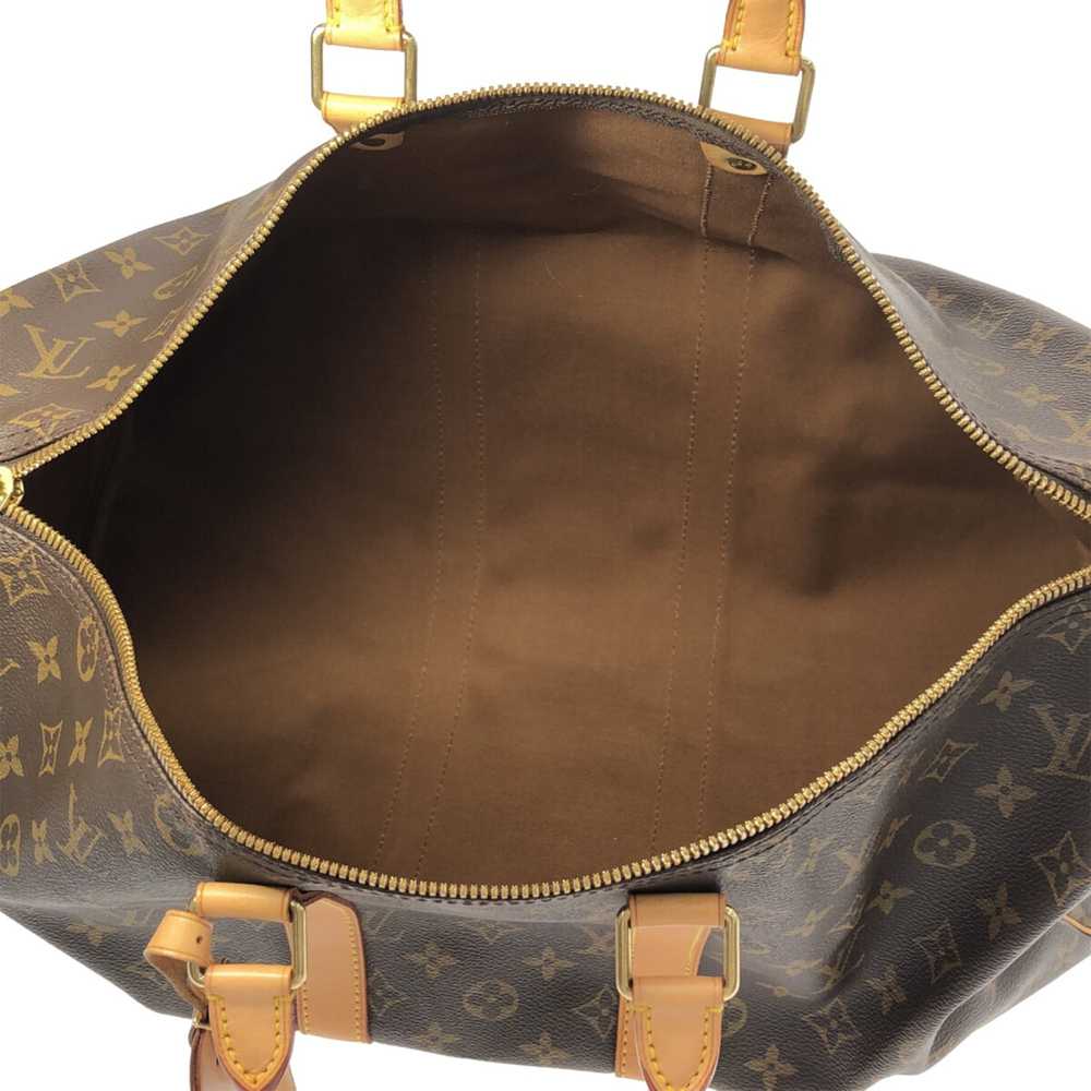 Brown Louis Vuitton Monogram Keepall 45 Travel Bag - image 5