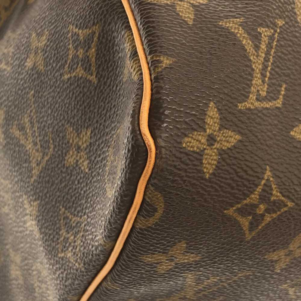 Brown Louis Vuitton Monogram Keepall 45 Travel Bag - image 9