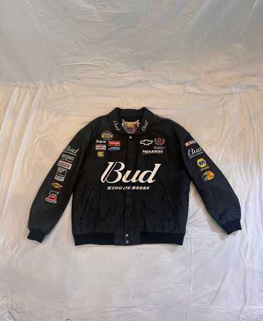 Vintage Jeff Hamilton Dale Jarrett retailer UPS Nascar Jacket Mens Size Medium