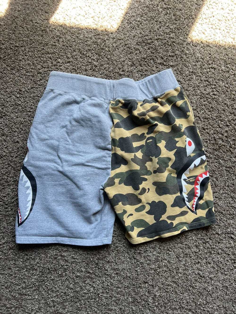 Bape bape og camo sweatshorts - image 2