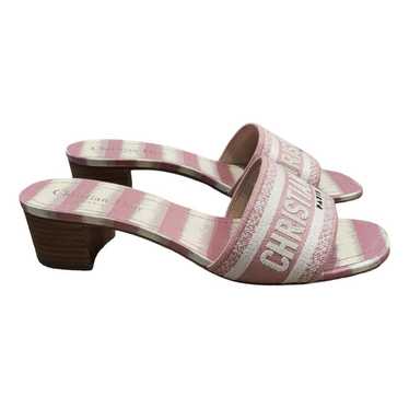 Dior Dway cloth sandal
