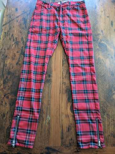 Topshop Plaid pants