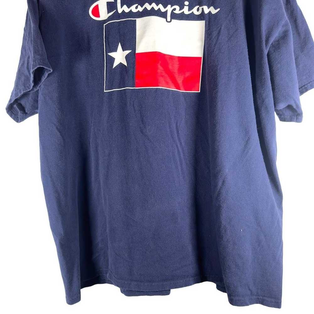 Champion Champion Blue Script Logo With Texas Fla… - image 5