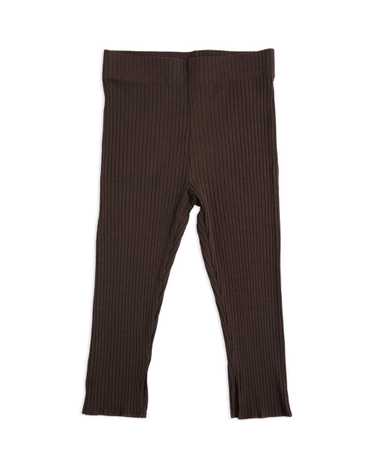 James Street Co. RIBBED CROPPED LEGGING