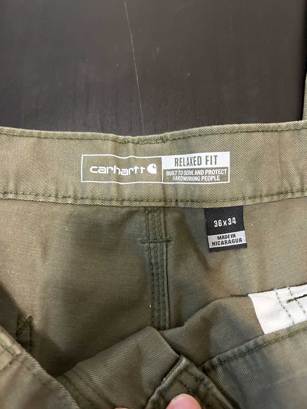 Carhartt Carhartt Work Pants Relaxed Fit 36x34 - image 2