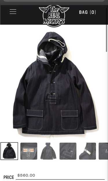 The Real McCoy's U.S. NAVY DENIM PARKA