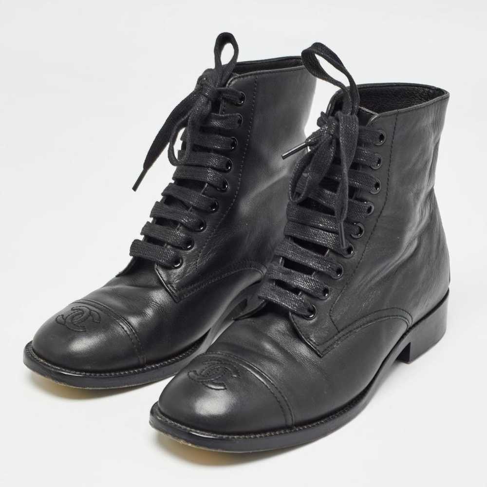 Chanel Leather boots - image 2