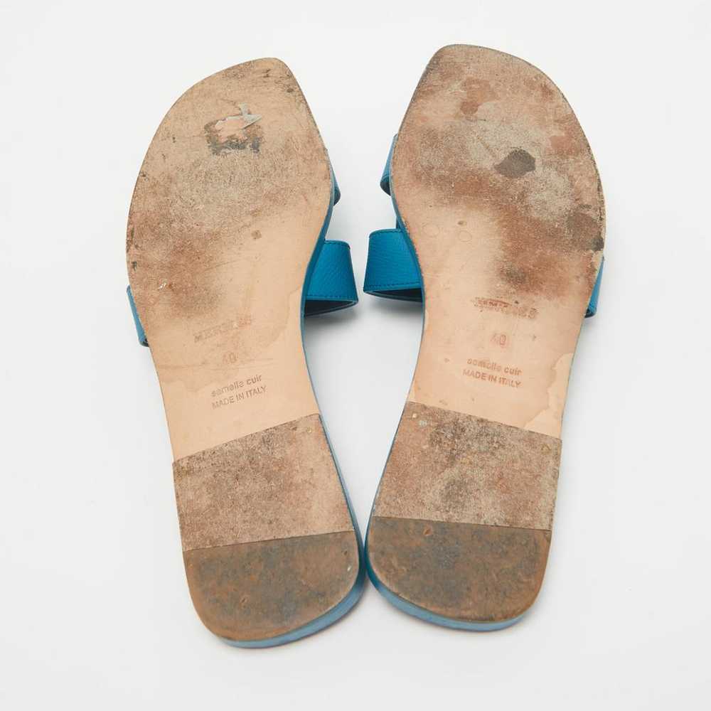 Hermès Patent leather sandal - image 5