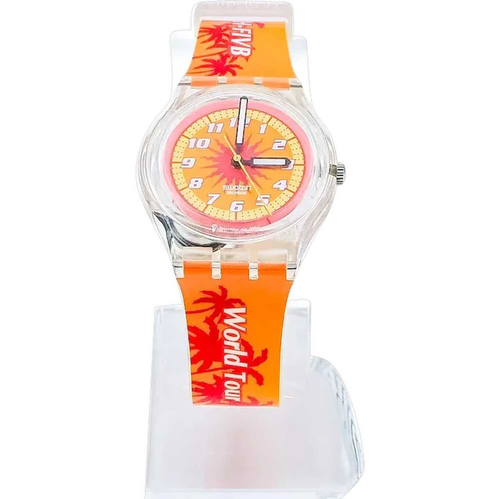 Swatch Gent Access Sea Sun And Beach Watch SKK128 - image 1