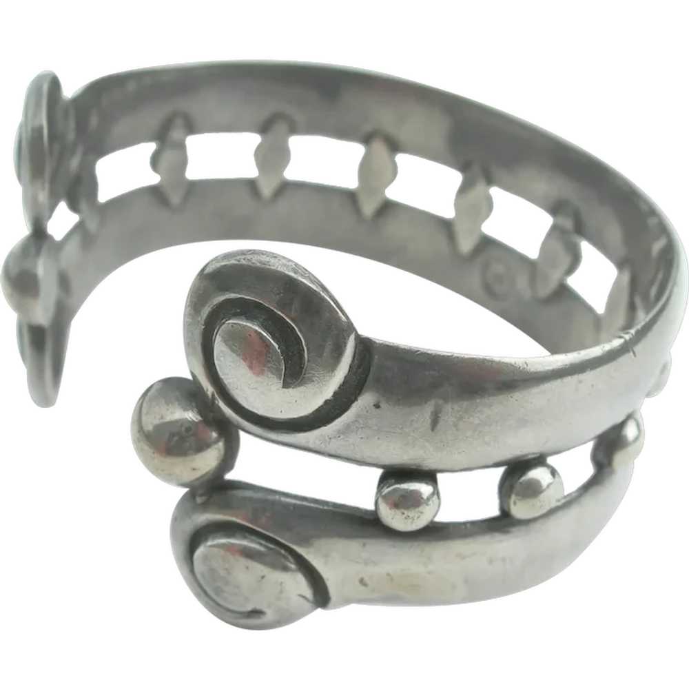 Hector Aquilar - Mexican Sterling Silver – Cuff B… - image 1