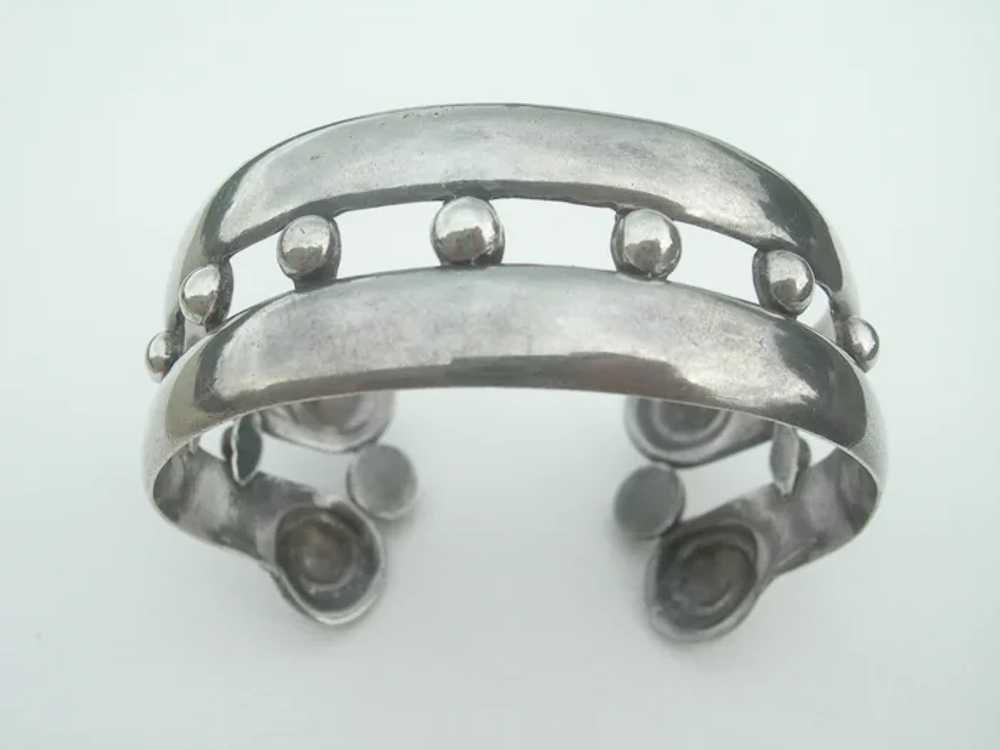 Hector Aquilar - Mexican Sterling Silver – Cuff B… - image 2