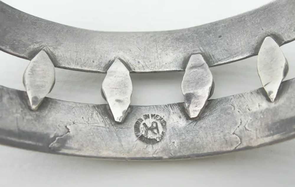 Hector Aquilar - Mexican Sterling Silver – Cuff B… - image 4