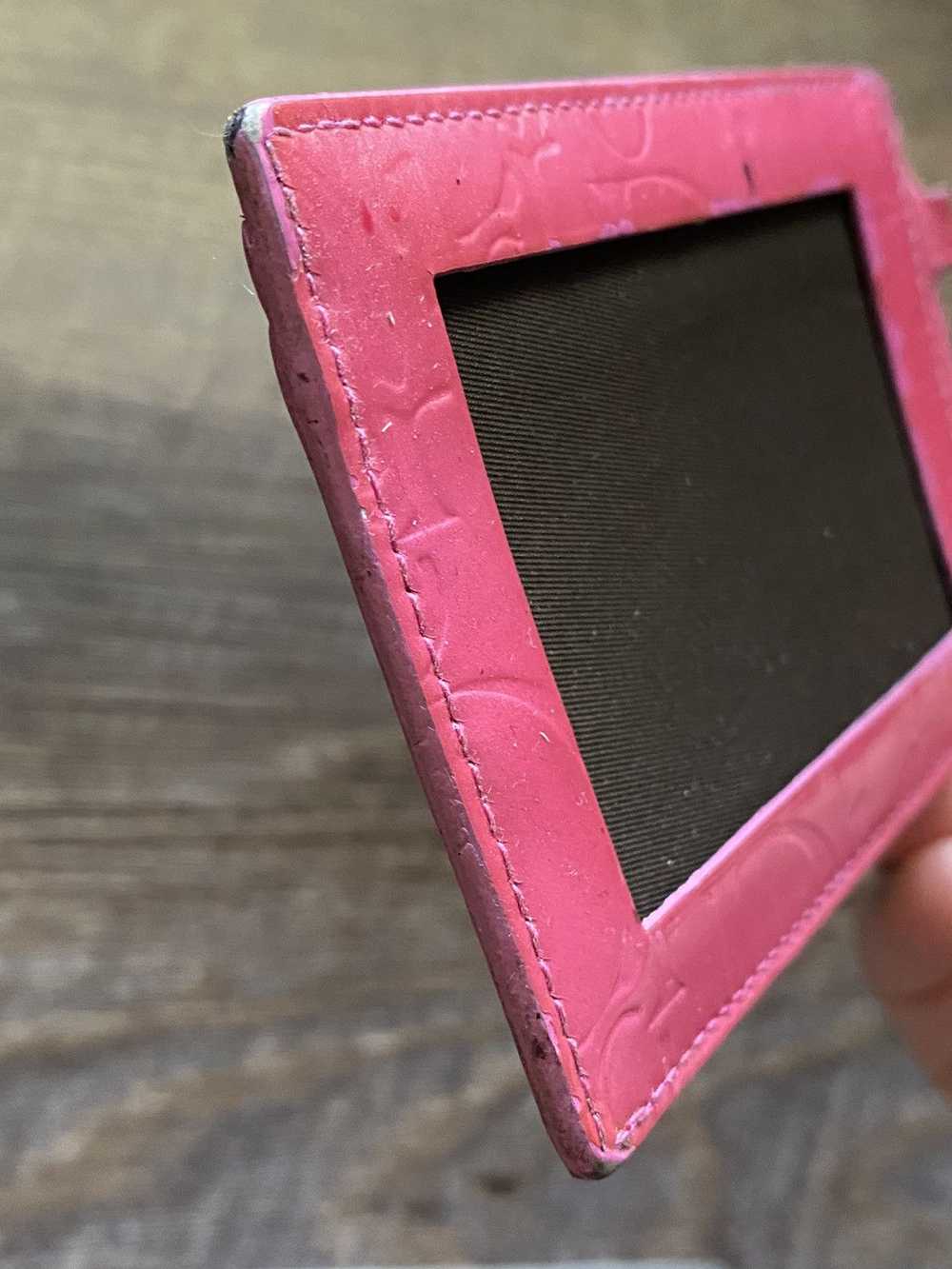 Dior Dior Pink Trotter Leather Cles Card Holder - image 9