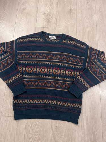 Coloured Cable Knit Sweater × Jantzen × Vintage Vi