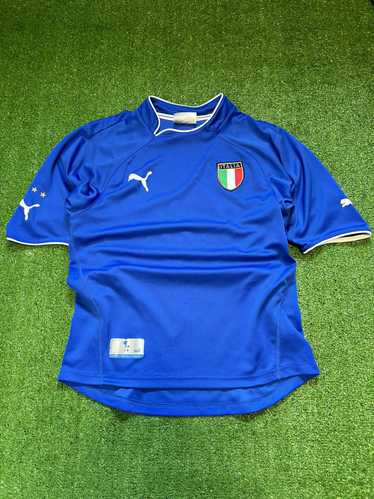 Puma × Soccer Jersey × Vintage Vintage Puma Italy 