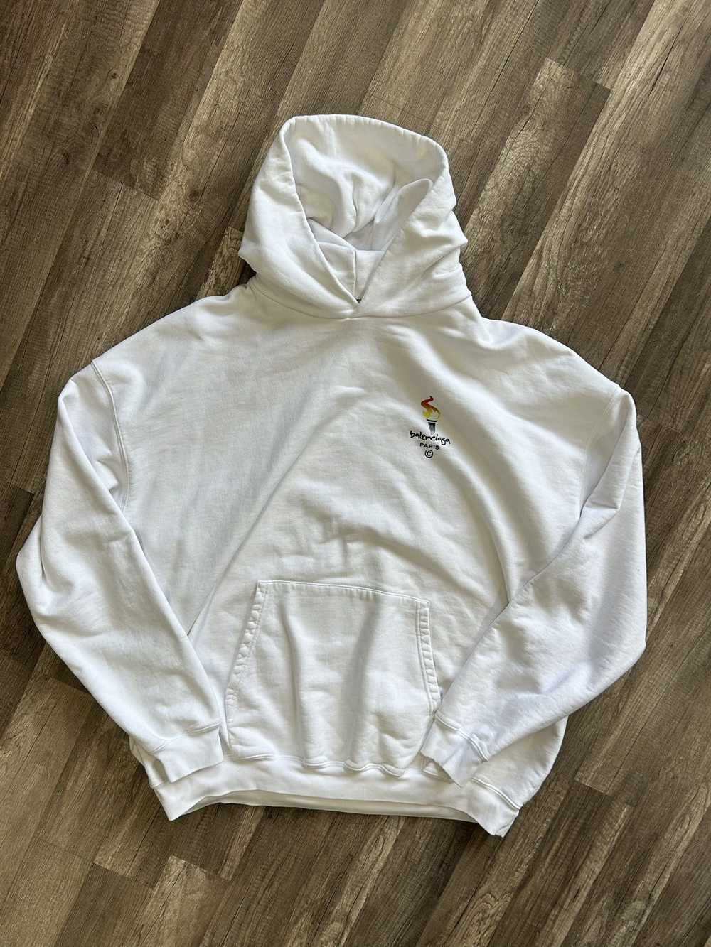 Balenciaga Balenciaga Olympic Hoodie white - image 2