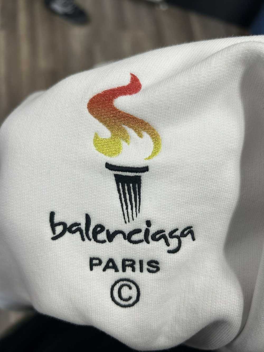 Balenciaga Balenciaga Olympic Hoodie white - image 3