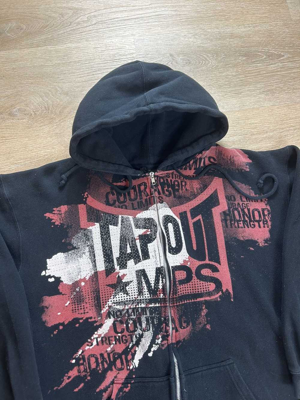 Tapout Y2K Tapout MPS Zip Up Hoodie - image 1