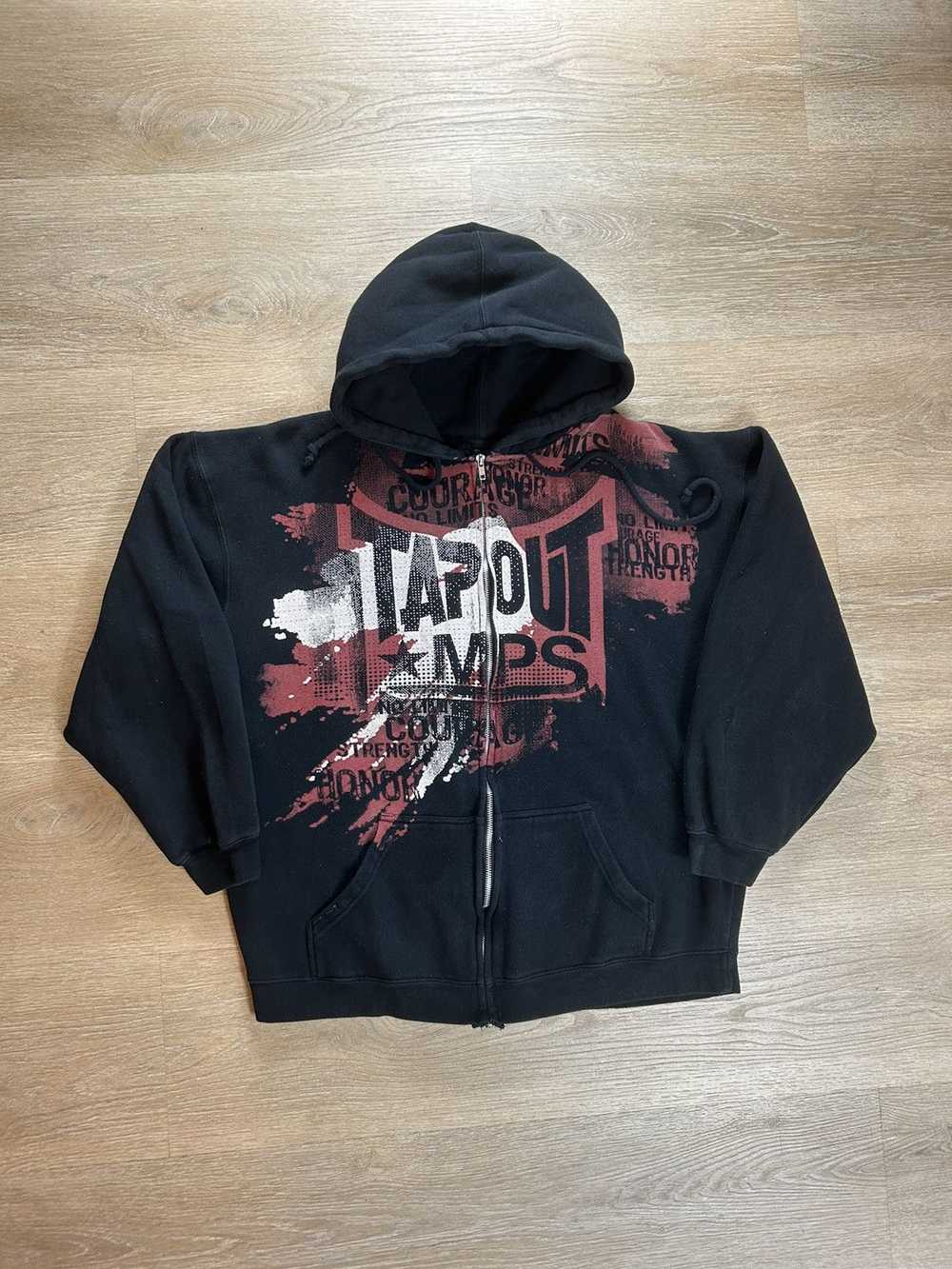 Tapout Y2K Tapout MPS Zip Up Hoodie - image 2