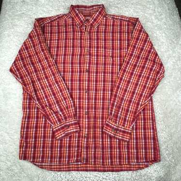 Mountain Khakis Mountain Khakis Shirt Mens XL Red… - image 1