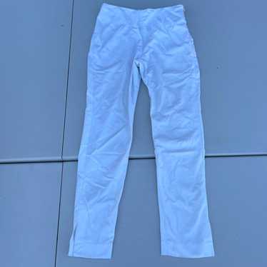 Vintage Leggiardo Pants Chinos Womens 8 White Cot… - image 1