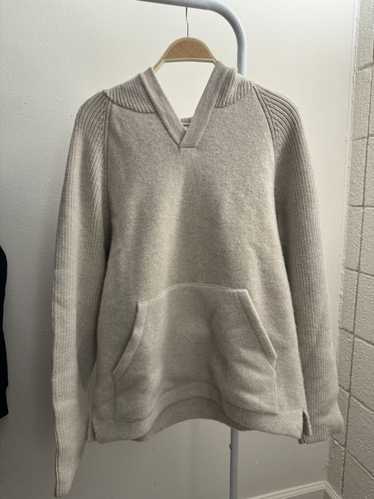 Mr. P. Mr Porter Ecru Wool Hoodie