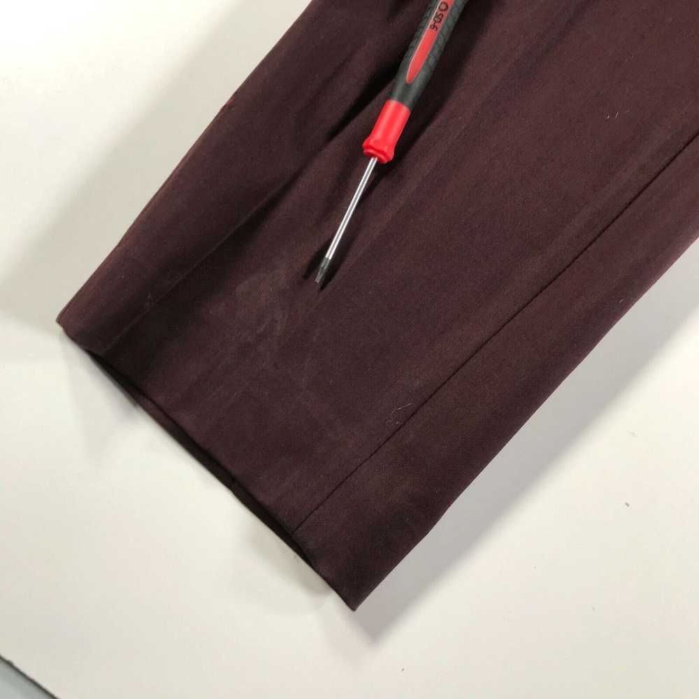 Vintage Kit and Ace Pants Womens 6 Red Burgundy T… - image 2