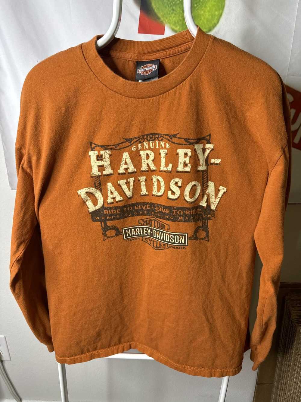 Harley Davidson × Vintage Harley LS tee - image 2