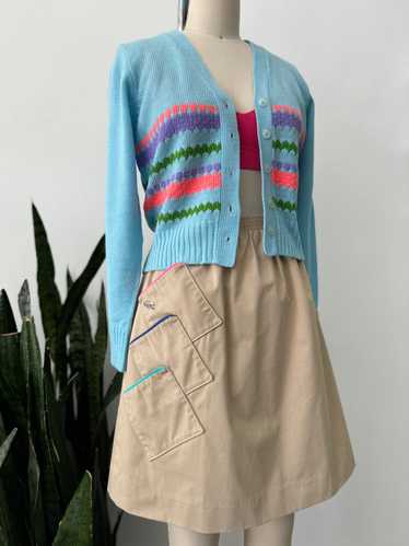 1970's Vintage knit cardigan sweater