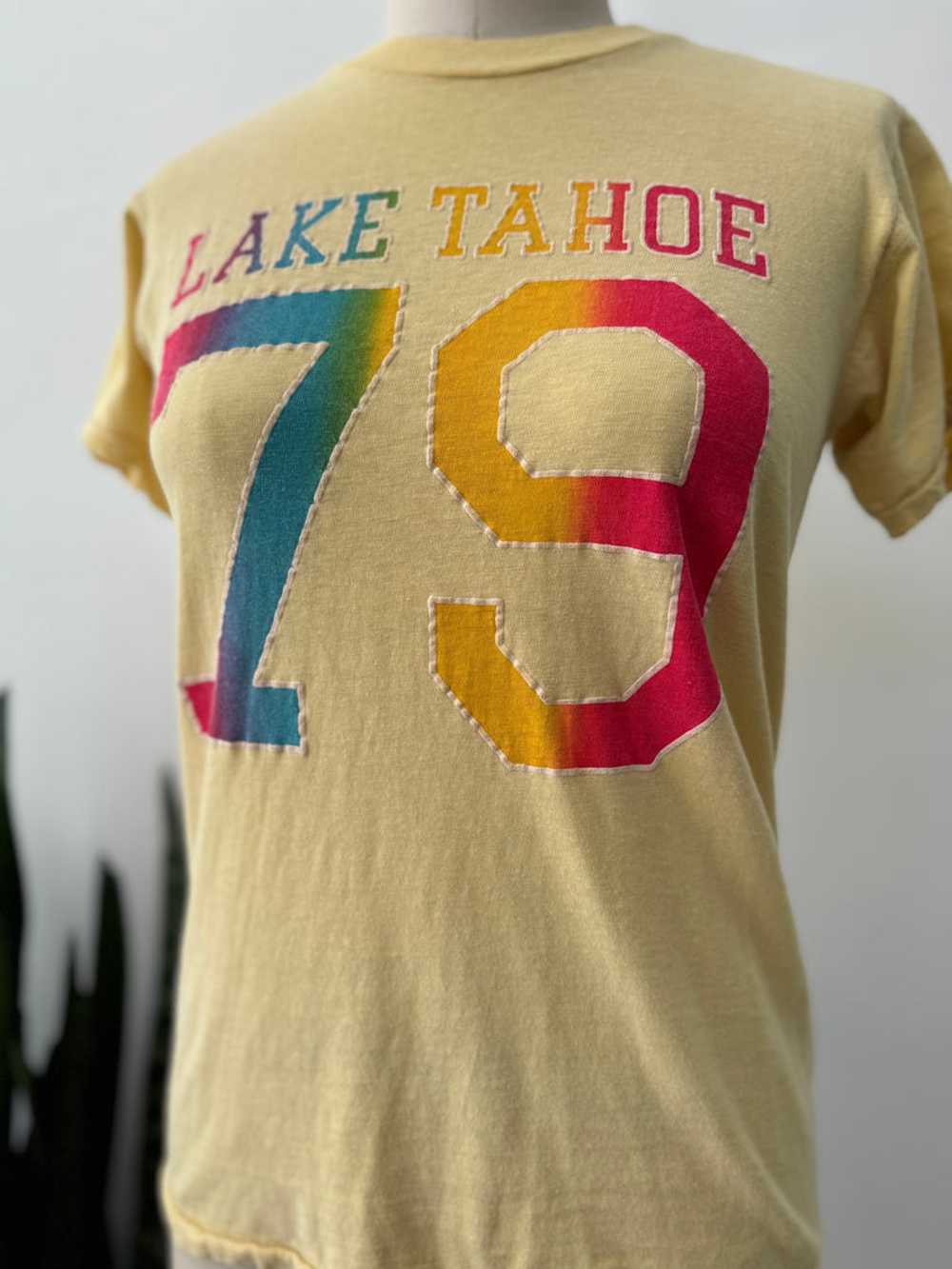 Vintage 79 LAKE TAHOE t Shirt - image 3