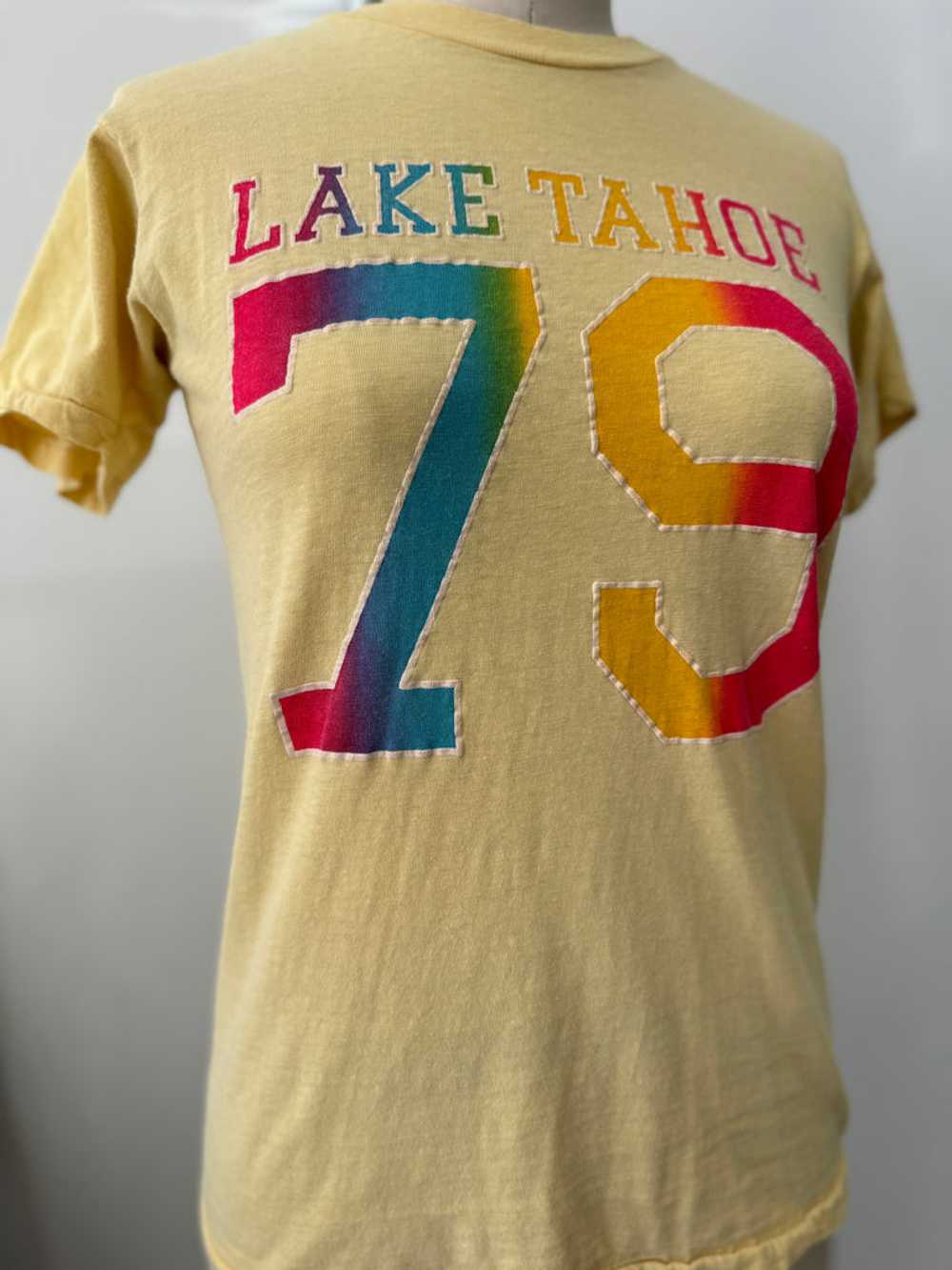 Vintage 79 LAKE TAHOE t Shirt - image 4