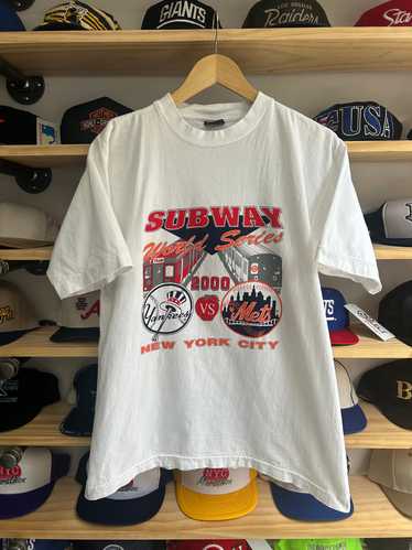 Vintage 2000 Subway Series World Series Tee Large