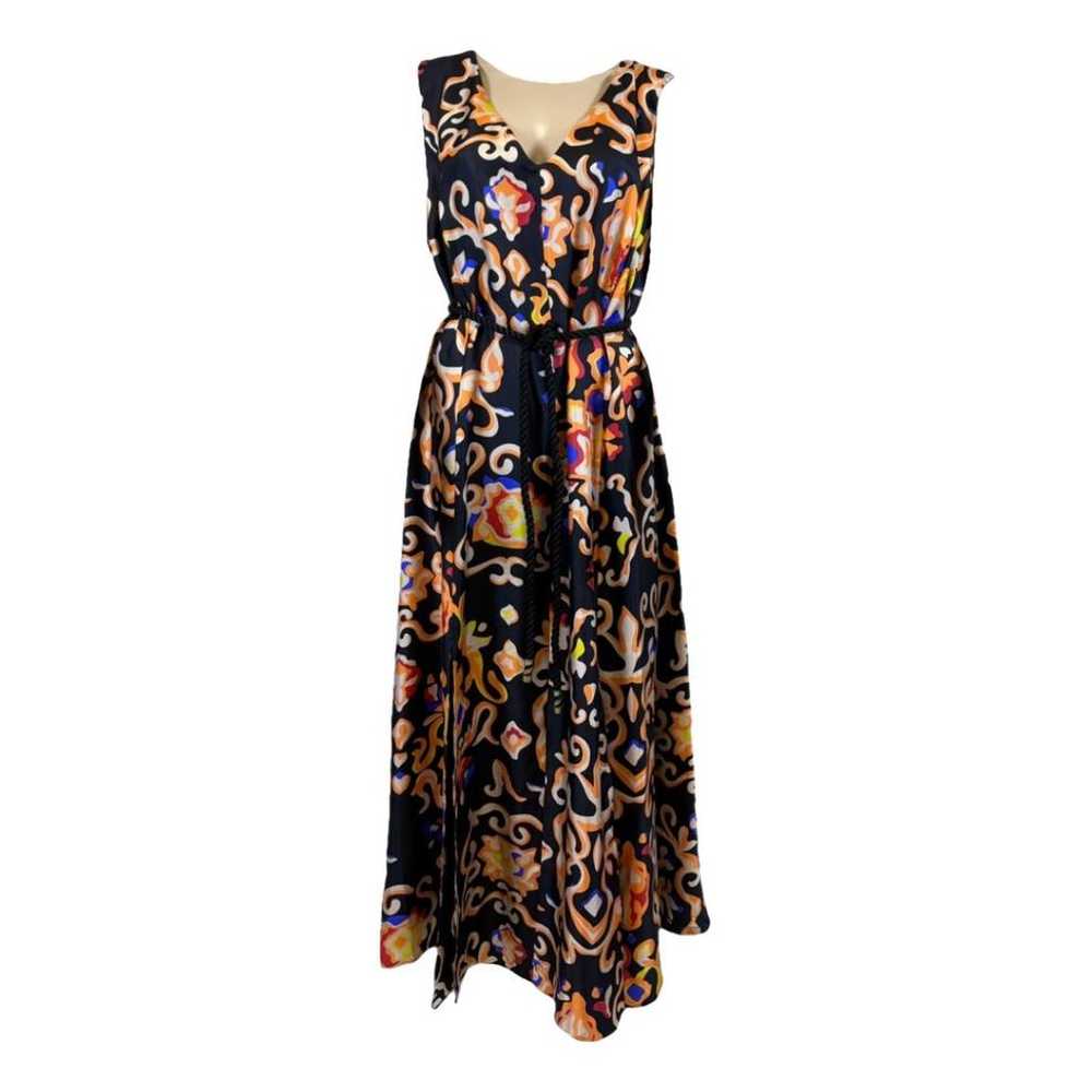 Marina Rinaldi Silk maxi dress - image 1