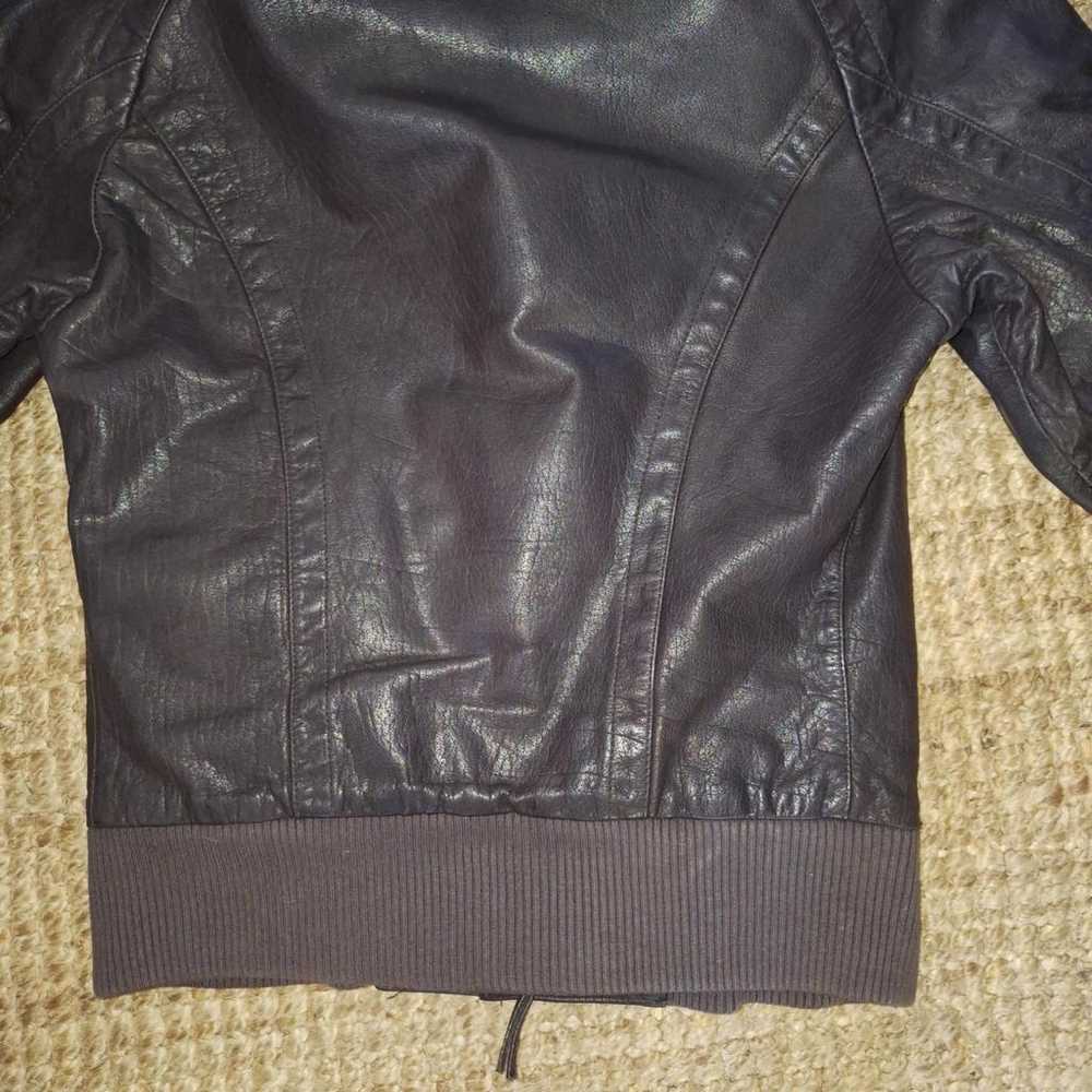 Ra-Re Leather biker jacket - image 6