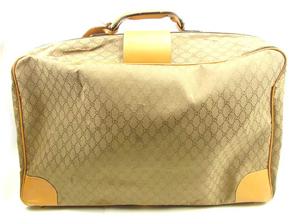 Gucci Travel Bag Boston Old Gg Canvas Khaki Beige… - image 2