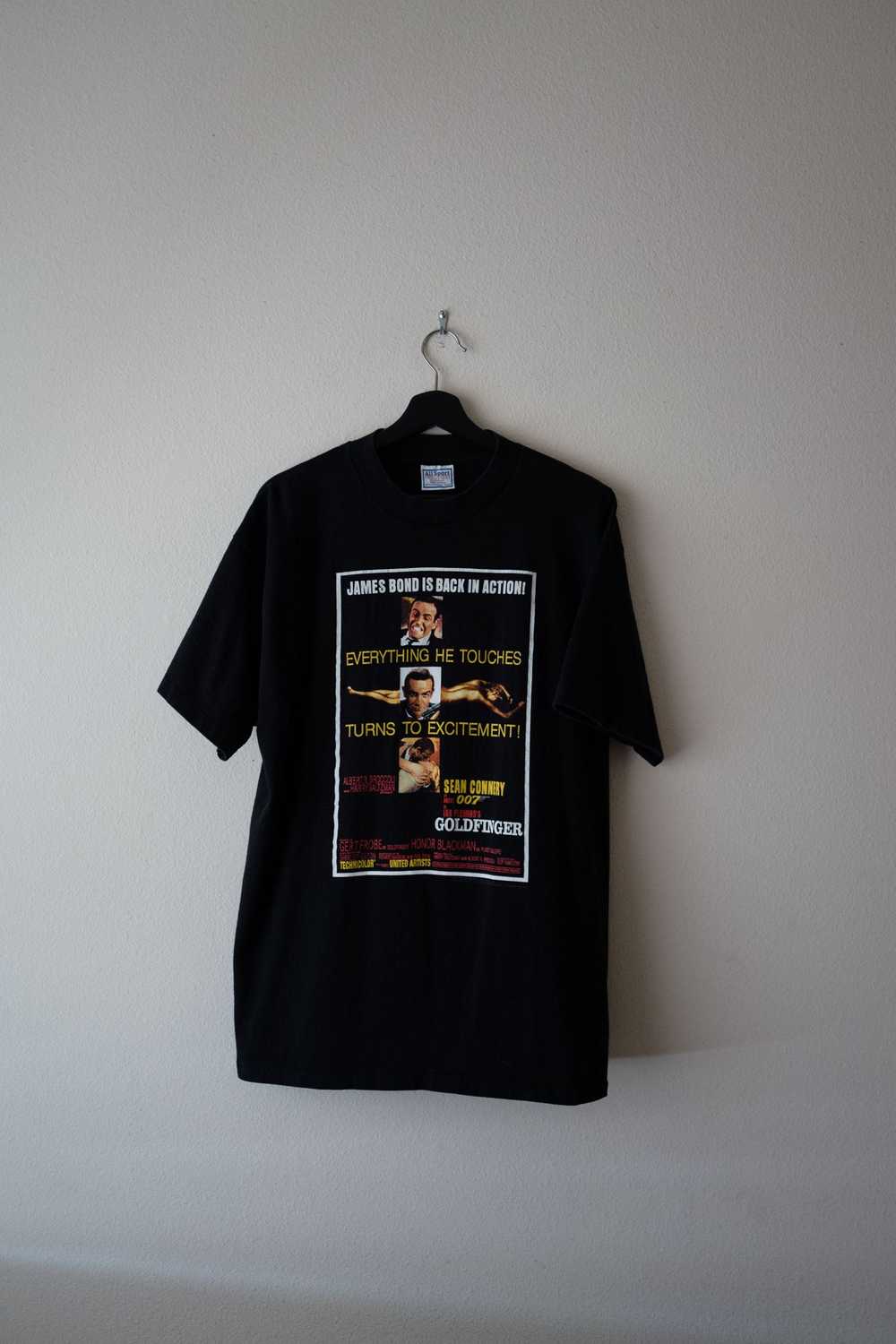 Movie × Tee Shirt × Vintage 1995 James Bond x Sea… - image 1