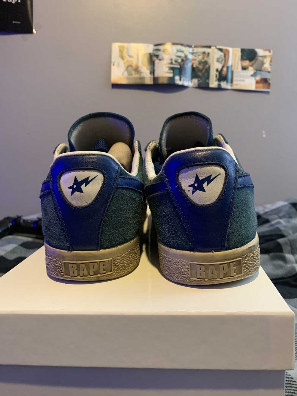 Bape × Nigo Bape Crepesta Crepe crape size 10.5 b… - image 4