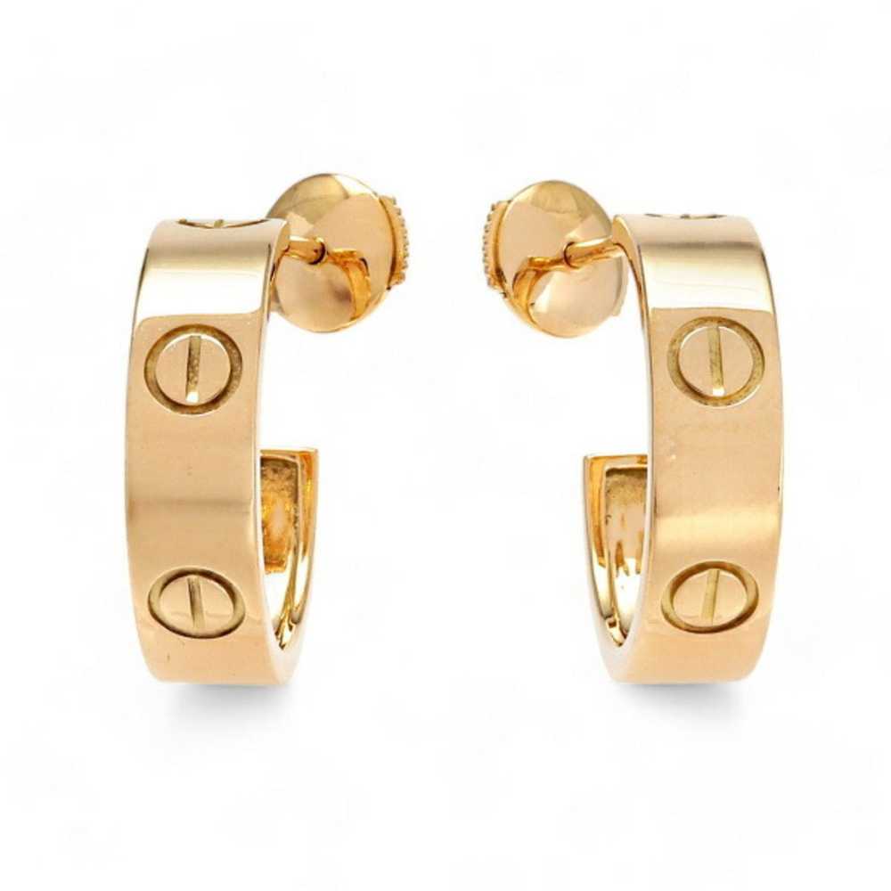 Cartier Cartier Love K18YG Yellow Gold Earrings - image 1