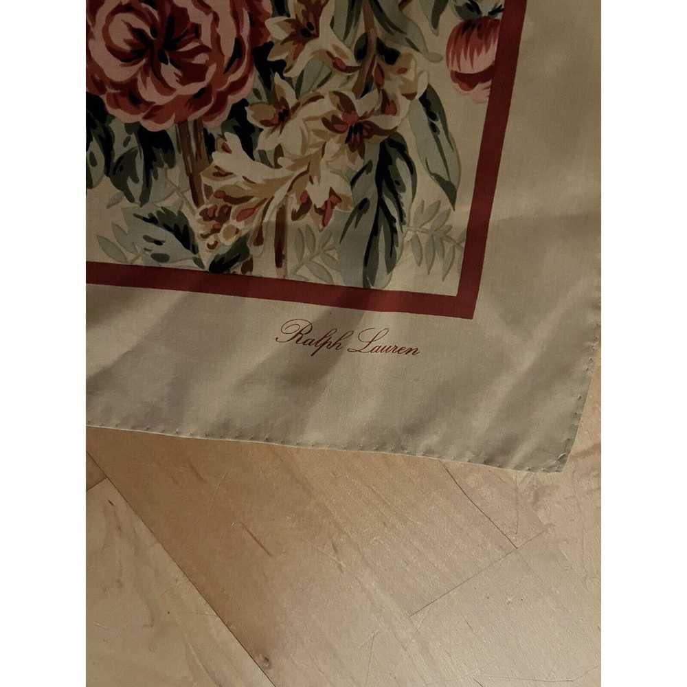 Ralph Lauren VTG Ralph Lauren Golden Iris Rose Si… - image 2