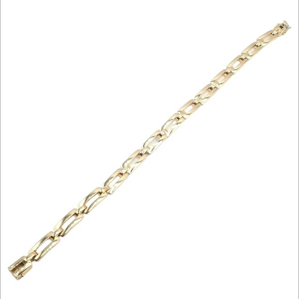 Authentic! Cartier Vintage 18k Yellow Gold Link B… - image 6