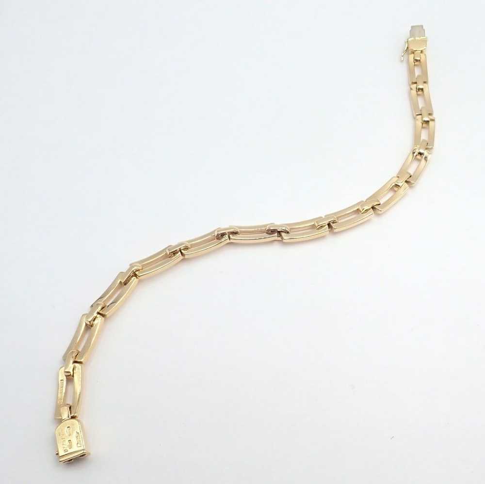 Authentic! Cartier Vintage 18k Yellow Gold Link B… - image 7