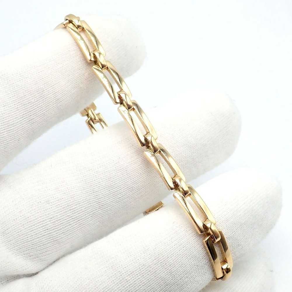 Authentic! Cartier Vintage 18k Yellow Gold Link B… - image 9